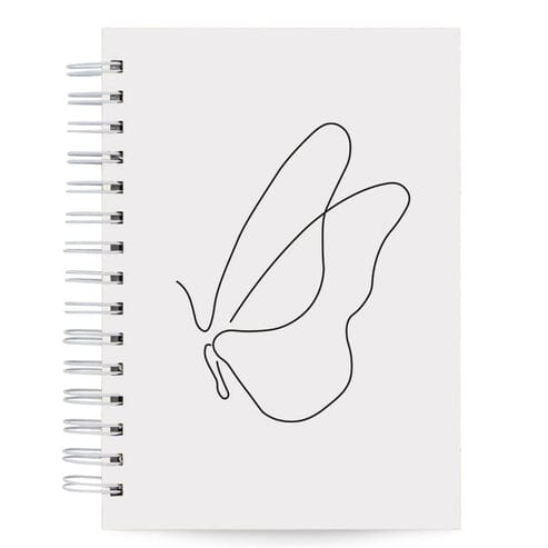 Kit Planner 12 Semanas Borboleta Capa Dura A5