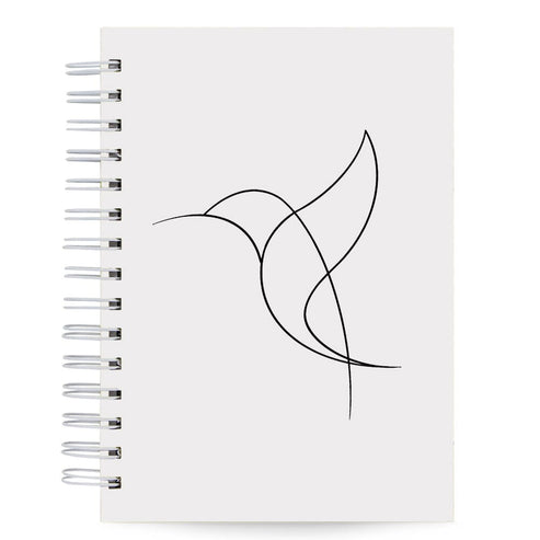 Agenda Semanal Vertical Datada 2026 Beija-Flor 120 Fls 90g A5
