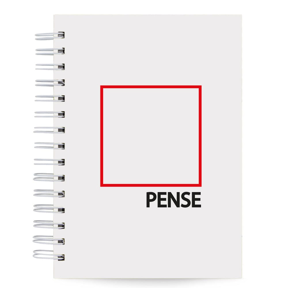 Caderno Pautado Minimalista 125 Folhas 90g A5 Fora da Caixa