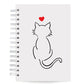 Agenda Semanal Datada 2026 Gato Minimalista 120 Fls 90g A5