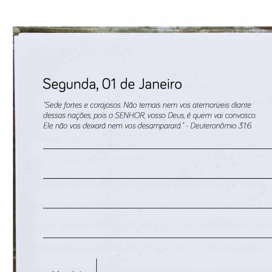 Agenda Diária Datada 25 Devocional Oração 212 Fls A5