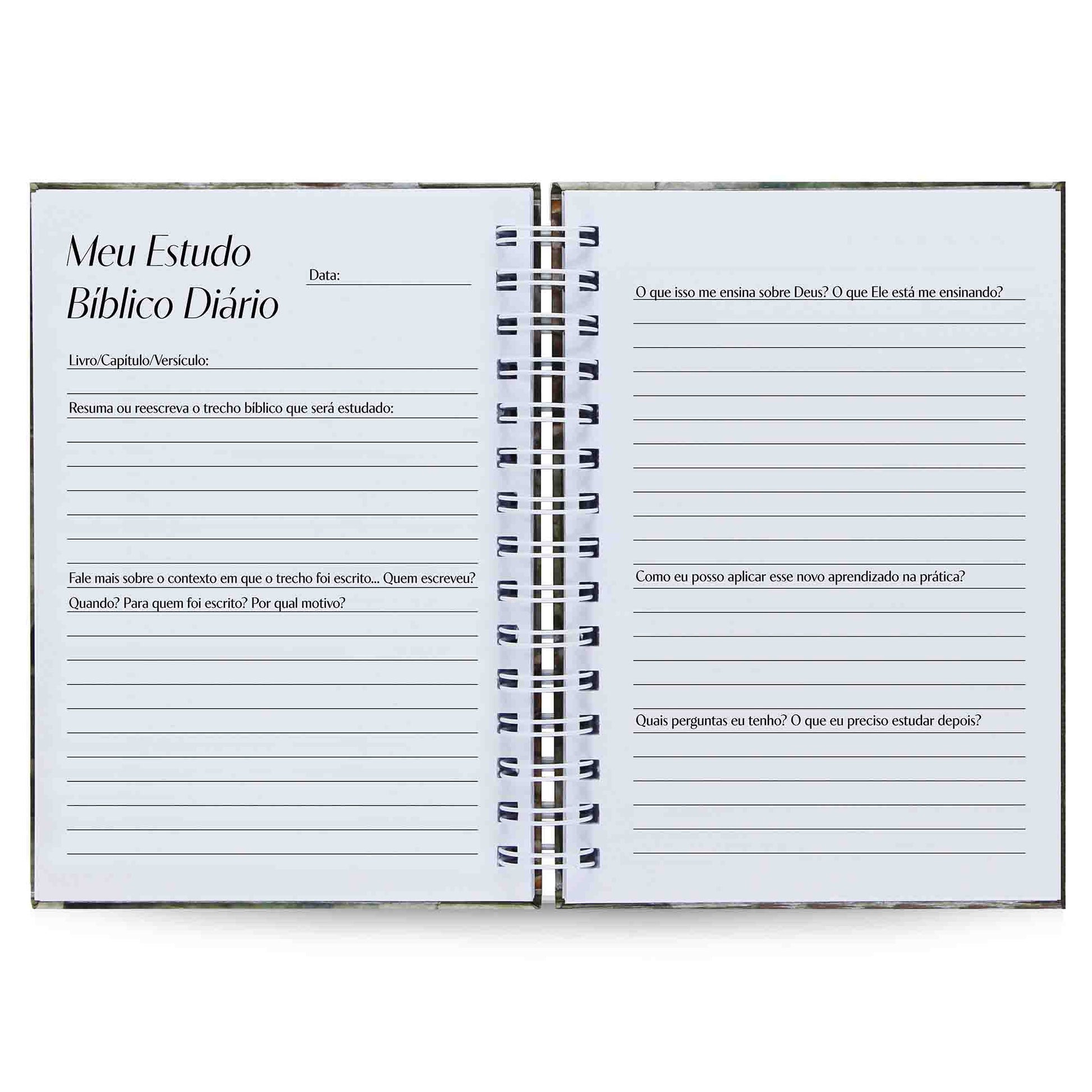 Planner Devocional Estudo Bíblico Diário