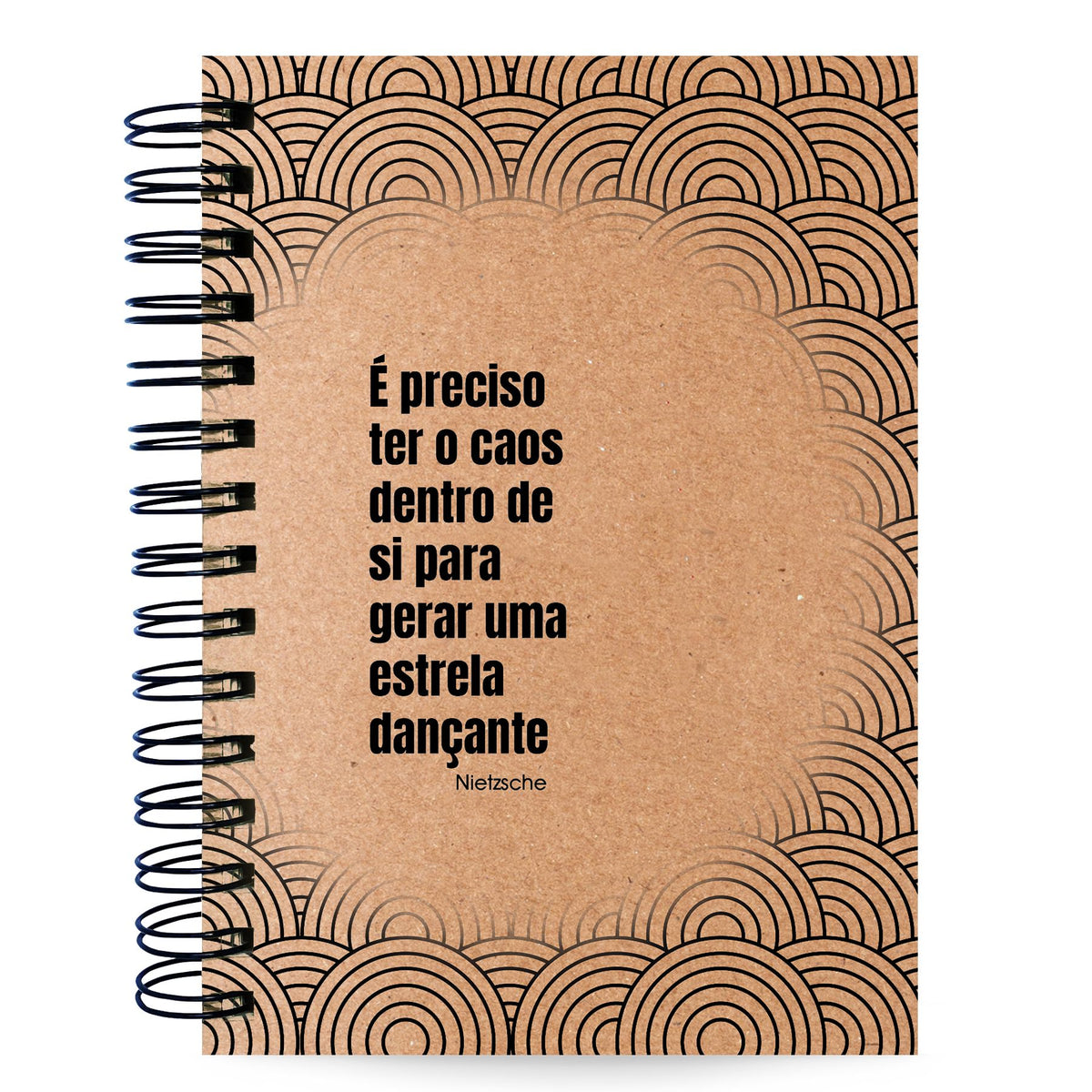 Agenda Diária Pautada Datada 2027 Nietzsche Caos A5