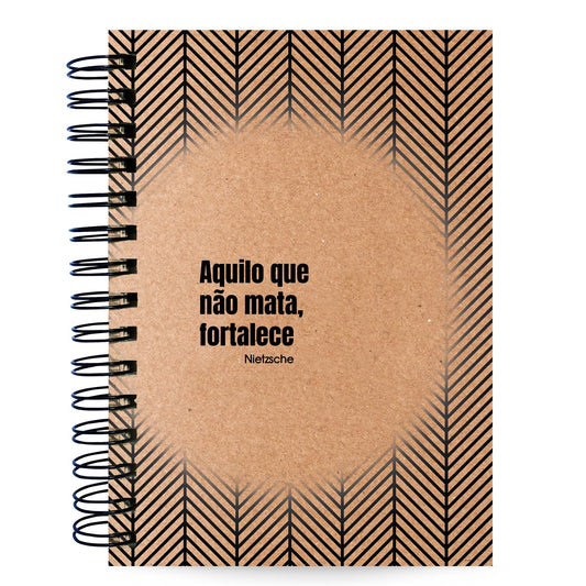 Agenda Semanal Datada 2027 Nietzsche Fortalece 120 Fls 90g A5