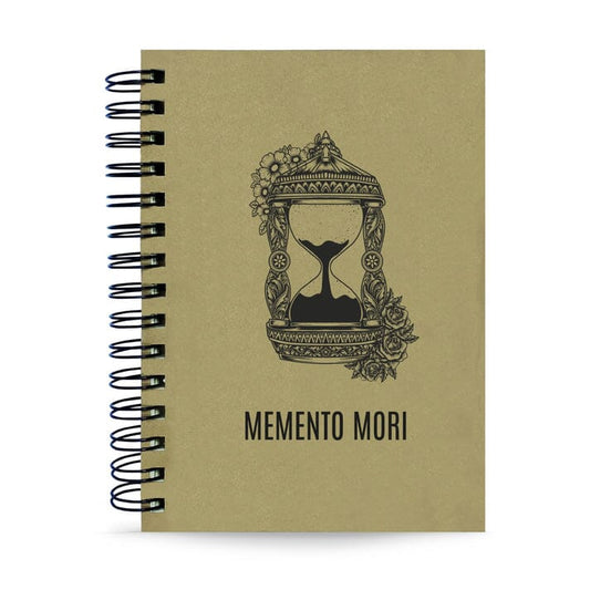 Agenda Diária Datada 2026 Memento Mori Ampulheta 212 Fls 75g A5