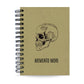Agenda Semanal Datada 2025 Memento Mori Caveira 120 Fls 90g A5