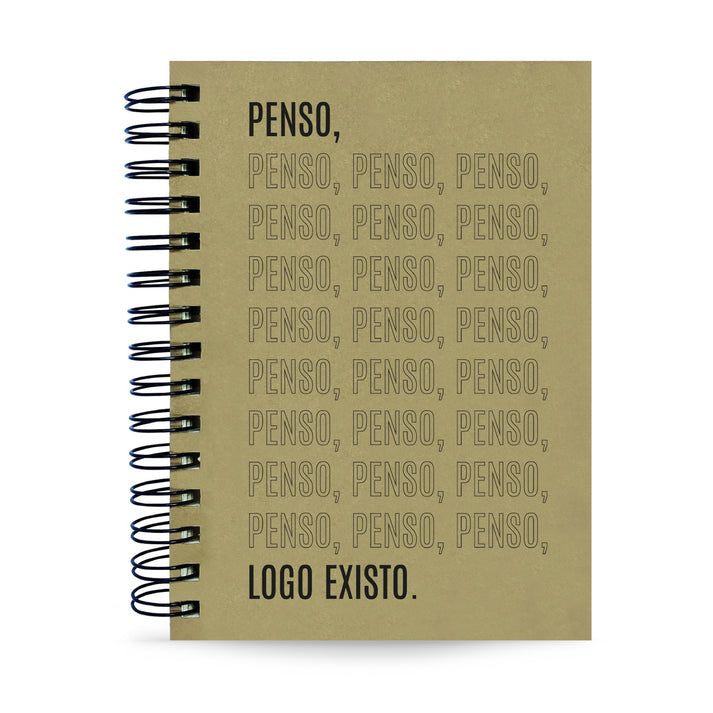 Agenda Semanal Vertical Datada 2026 Penso Logo Existo 120 Fls 90g A5