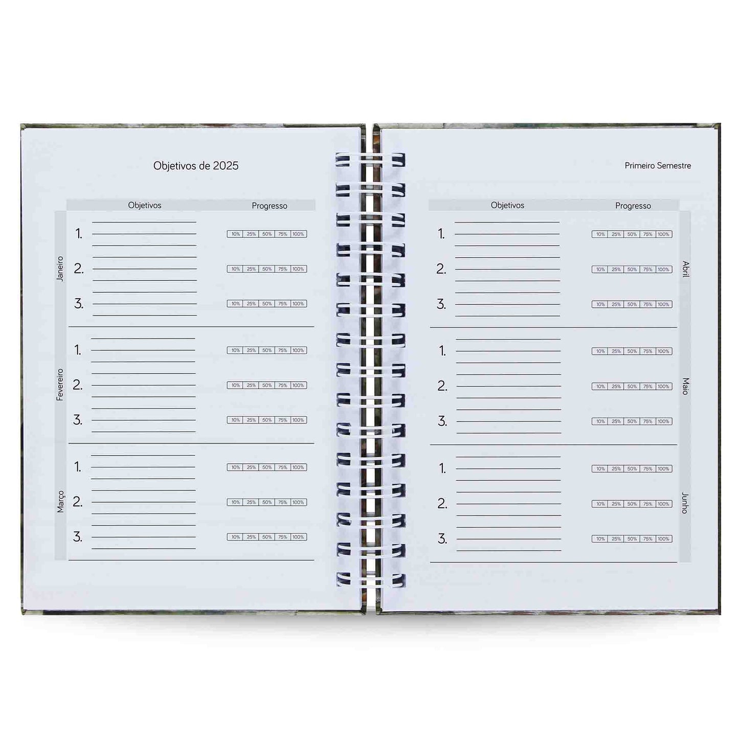 Agenda Diária Datada 2025 Mona Lisa 212 Fls 75g A5
