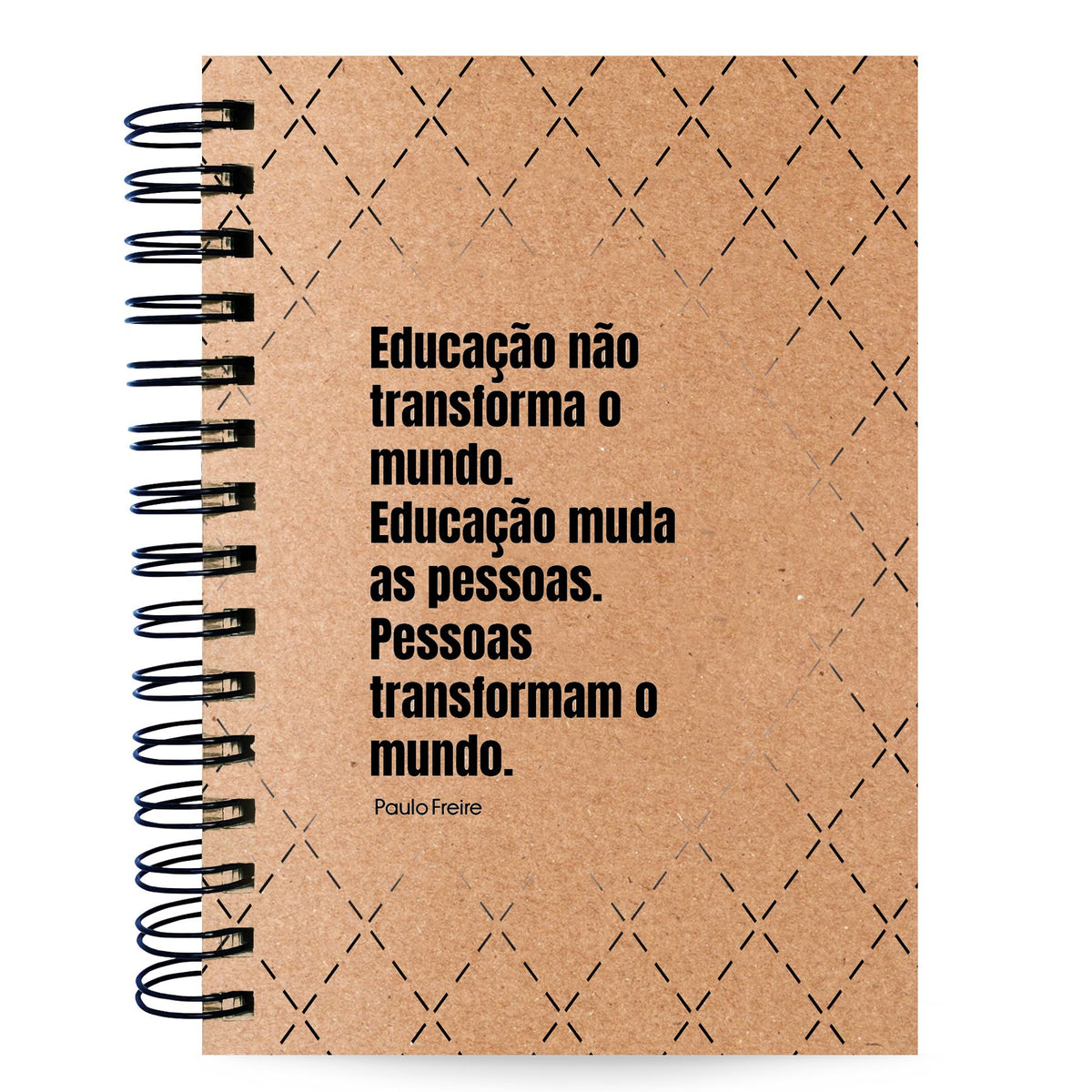 Agenda Diária Pautada Datada 2027 Paulo Freire Educação A5