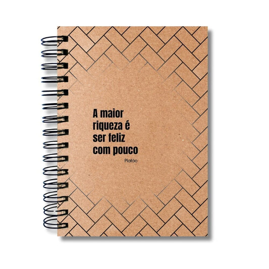 Kit Planner 12 Semanas Platão Maior Riqueza Capa Dura A5