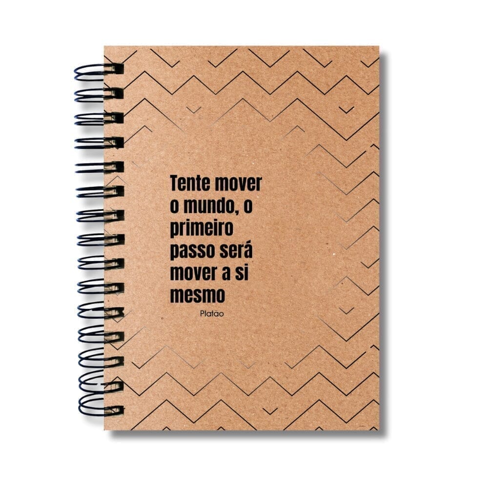 Kit Planner 12 Semanas Platão Mover o Mundo Capa Dura A5