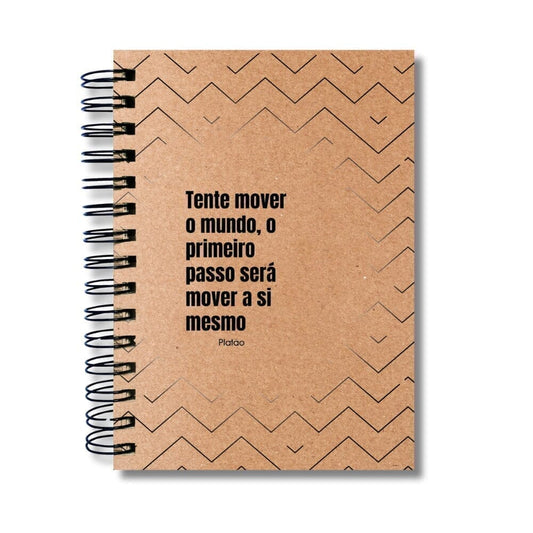 Kit Planner 12 Semanas Platão Mover o Mundo Capa Dura A5