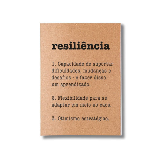 Caderneta Sem Pautas 40 Pag Pólen A5 Significado Resiliência