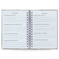 Agenda Diária Datada 2025 Espanhol x Inglês 212 Fls 75g A5