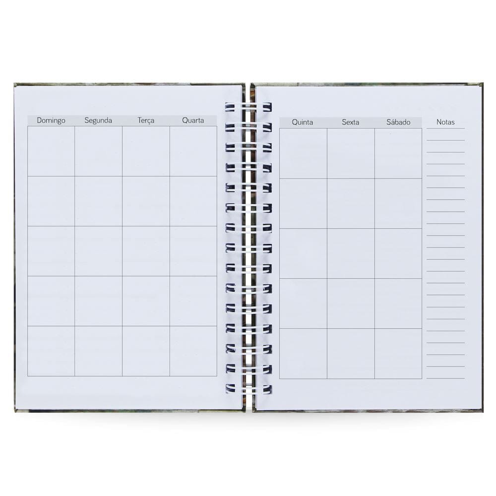 Agenda Semanal Datada 2025 Grande Onda 120 Fls 90g A5
