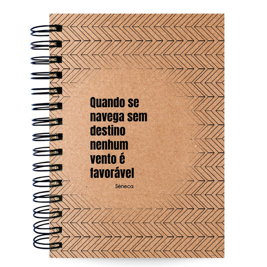Agenda Semanal Datada 2027 Sêneca Navega 120 Fls 90g A5