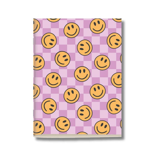 Capa Sorrisos Xadrez Roxo