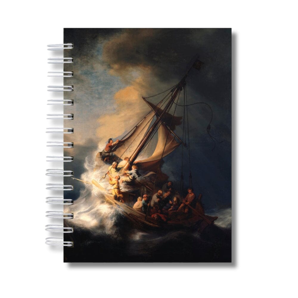 Caderno Pautado 125 Folhas 90g A5 Obras de Arte Tempestade