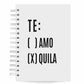 Agenda Diária Datada 2027 Tequila 212 Fls 75g A5