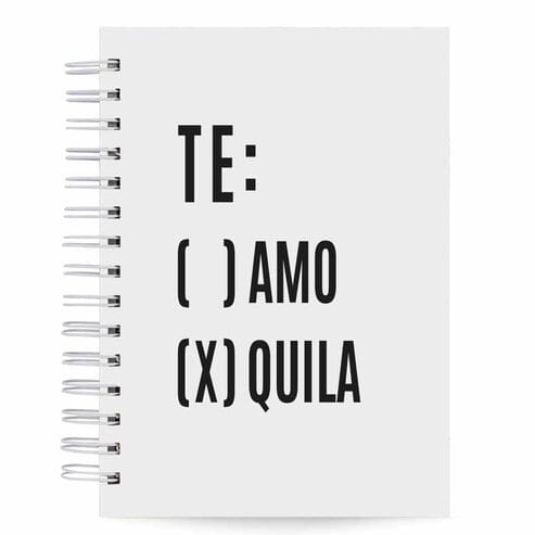 Agenda Diária Datada 2027 Tequila 212 Fls 75g A5