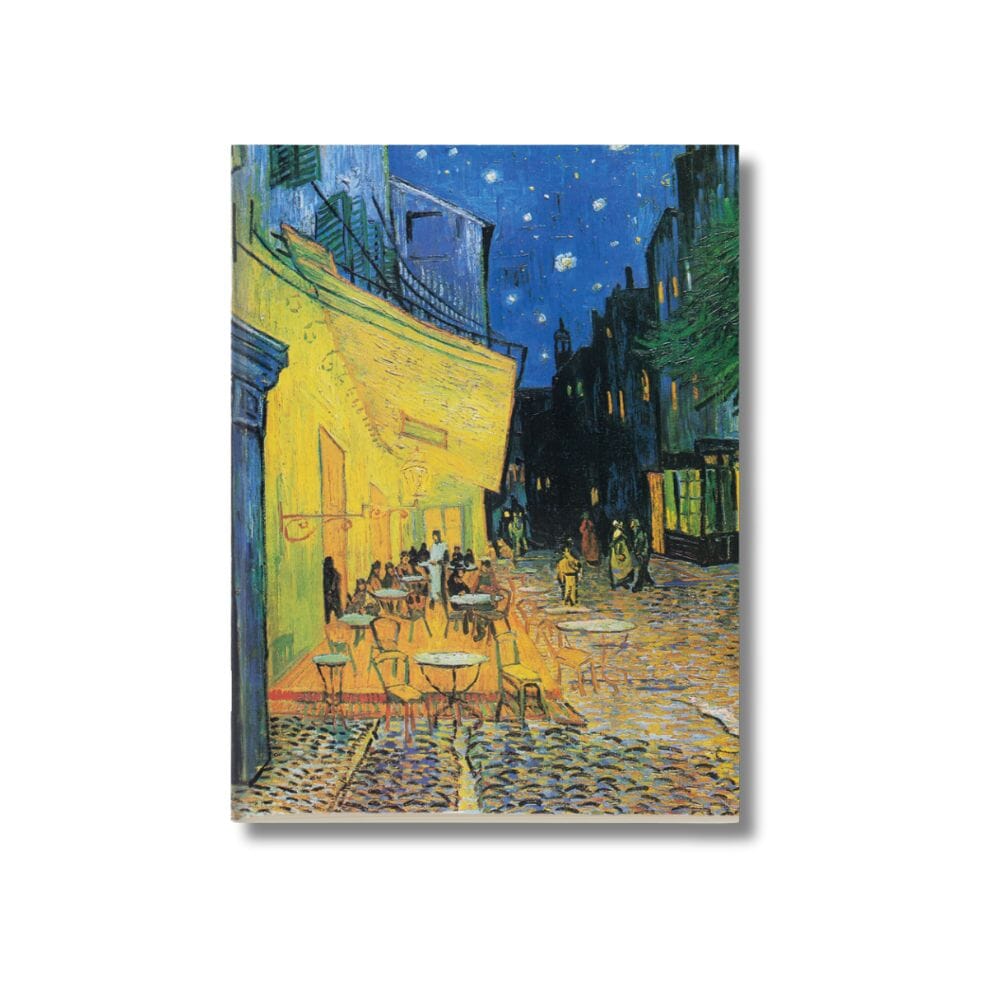Kit 6x Cadernetas Van Gogh Capa Flexível 40 Pág Pólen A5