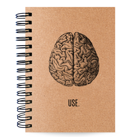 Caderno Pautado Minimalista 125 Folhas 90g A5 Use
