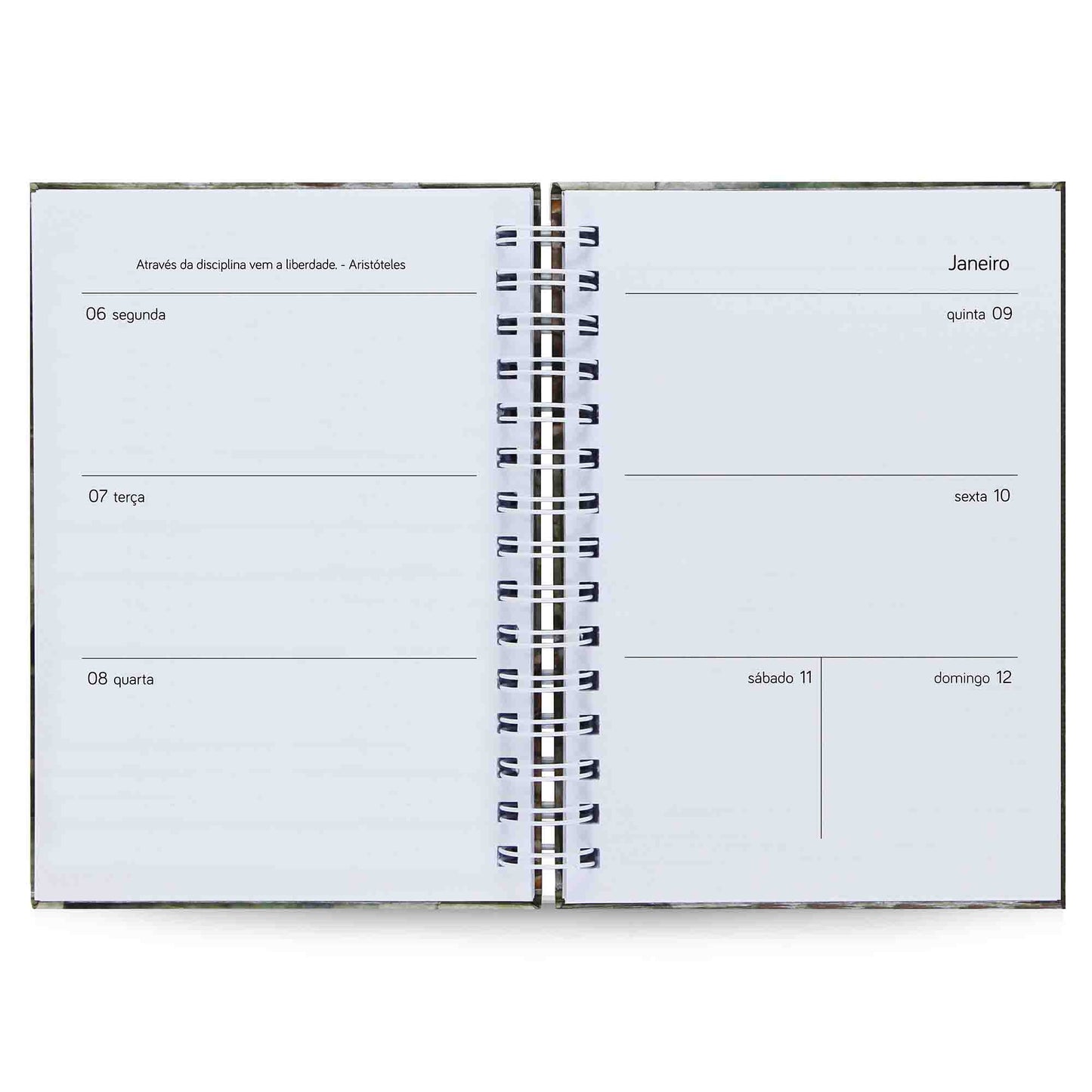 Agenda Semanal Datada 2025 Finger Heart 120 Fls 90g A5
