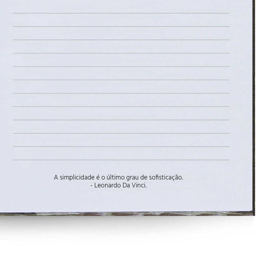 Caderno Pautado Framboesa Capa Dura Toque Aveludado 125 Fls 90g A5 21x14cm