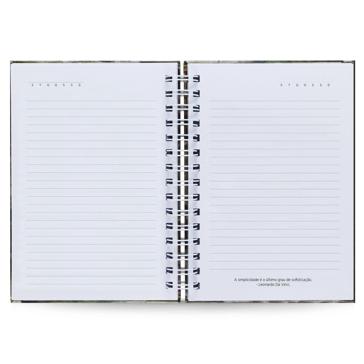 Caderno Pautado 125 Folhas 90g A5 Obras de Arte Som dos Anjos