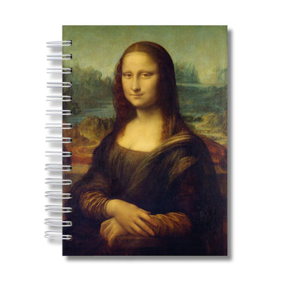 Caderno Sem Pautas Capa Dura A5 Mona Lisa