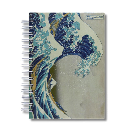 Caderno Sem Pautas Capa Dura A5 Grande Onda