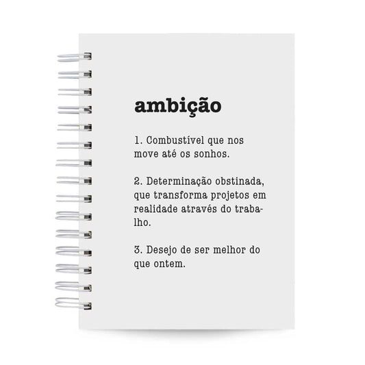 Agenda Semanal Datada 2026 Ambição 120 Fls 90g A5