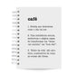 Agenda Diária Pautada Datada 2027 Café A5