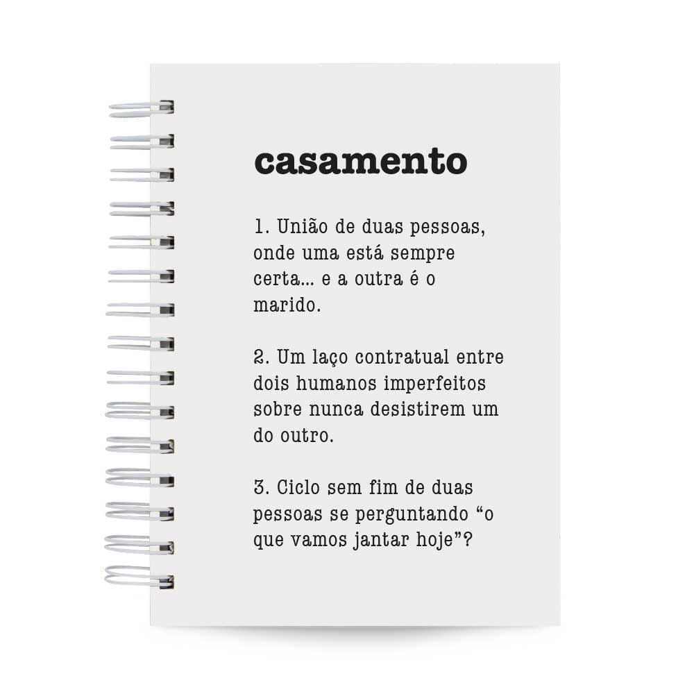 Agenda Diária Datada 2026 Casamento 120 Fls 90g A5
