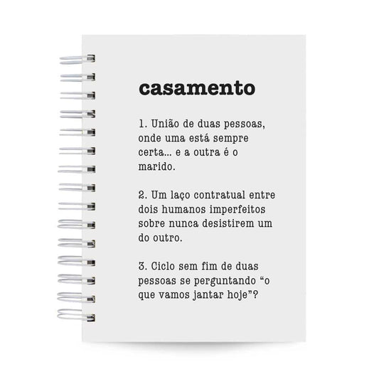 Agenda Diária Datada 2027 Casamento 120 Fls 90g A5