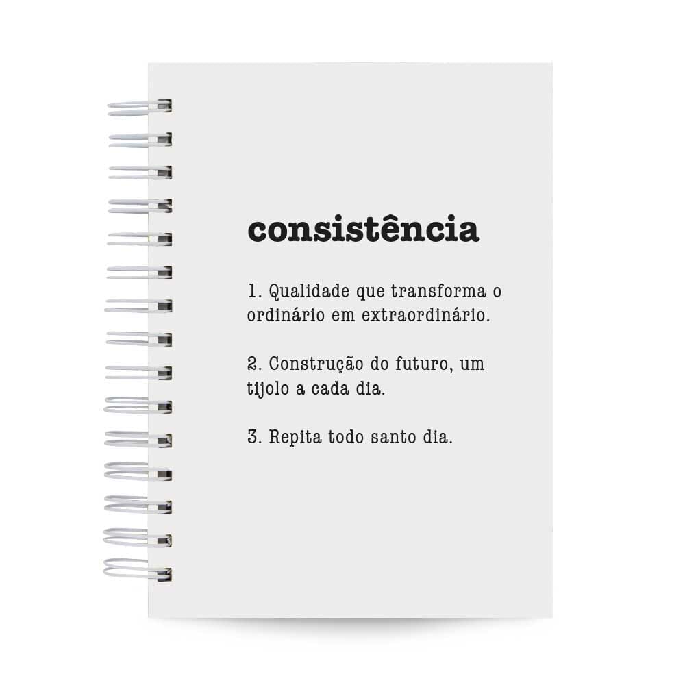 Kit Planner 12 Semanas Consistência Capa Dura A5