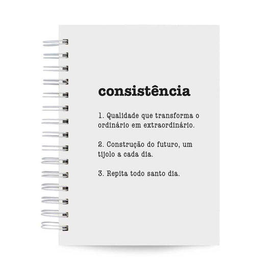 Planner Devocional Estudo Bíblico Diário A5 Consistência