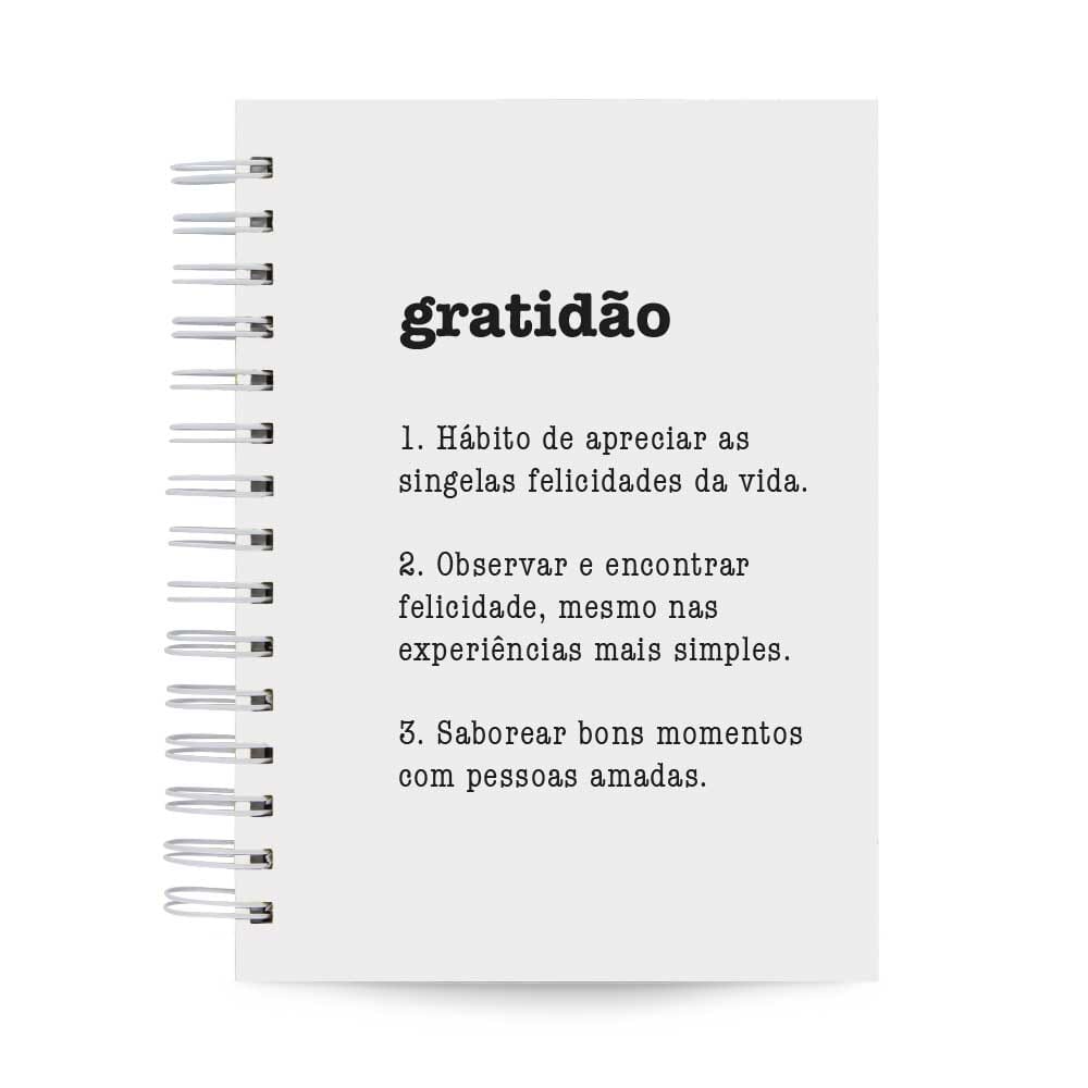 Agenda Semanal Datada 2026 Gratidão 120 Fls 90g A5