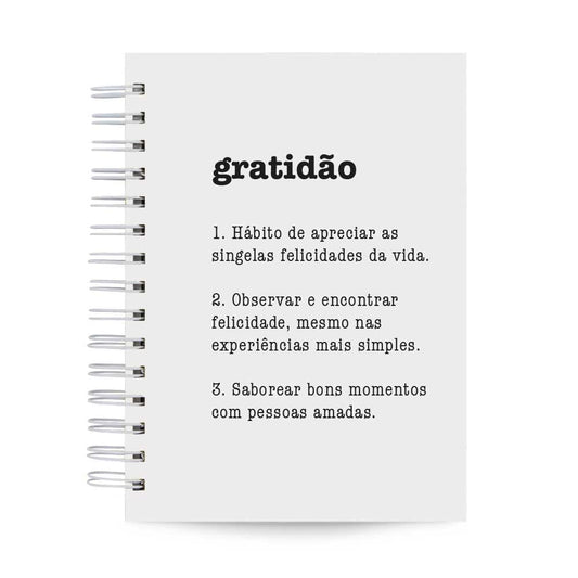 Agenda Diária Datada 2027 Gratidão 120 Fls 90g A5