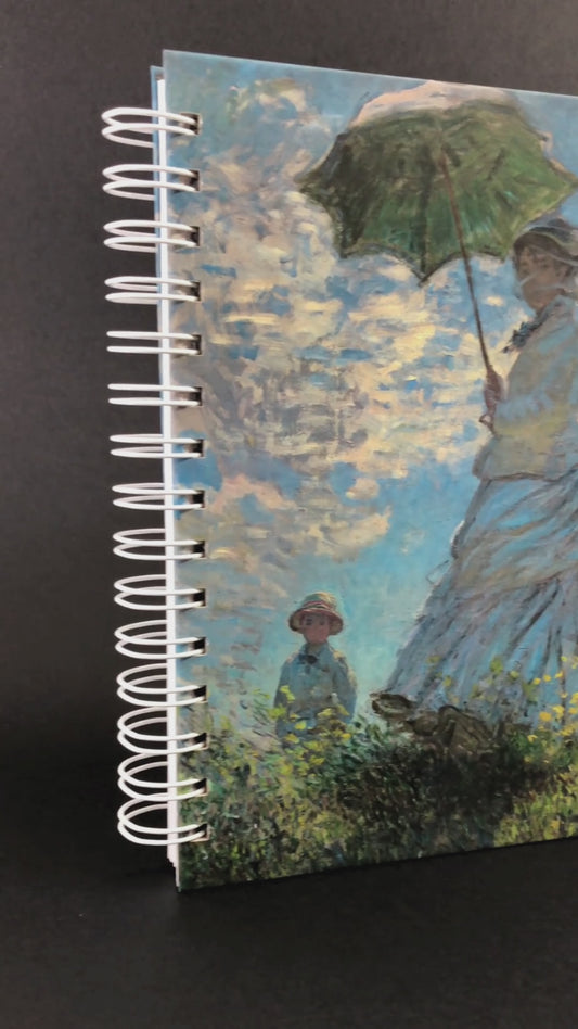 Planner Semanal Capa Dura Monet O Passeio 156 Folhas 75g A5