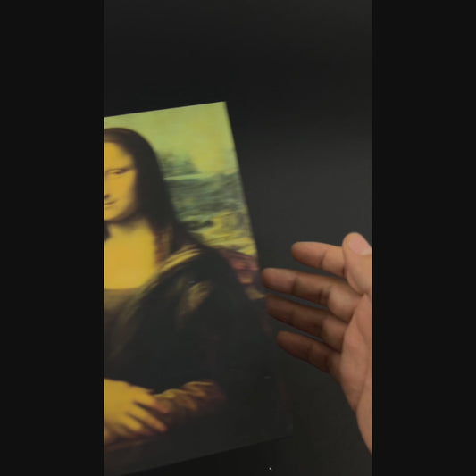 Caderno Sem Pautas Capa Dura A5 Mona Lisa