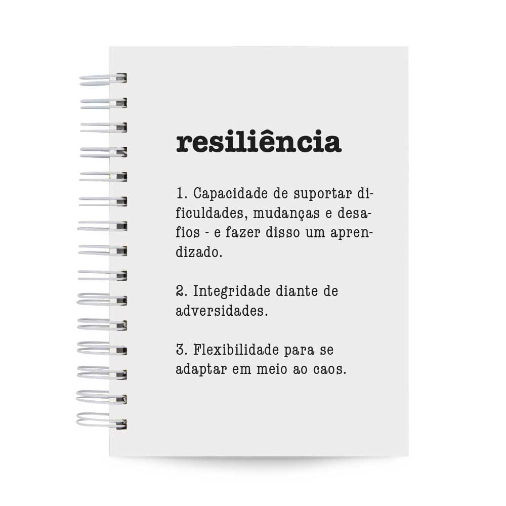 Agenda Semanal Datada 2026 Resiliência 120 Fls 90g A5