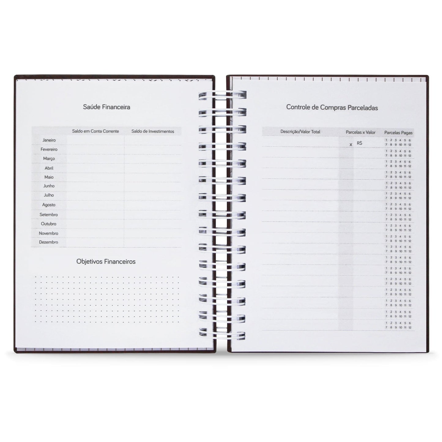 Planner Diário Premium Permanente James Webb Capa Dura 212 Folhas A5