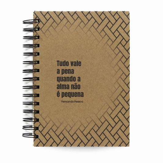 Planner Diário Premium Permanente Fernando Pessoa Capa Dura 212 Fls A5