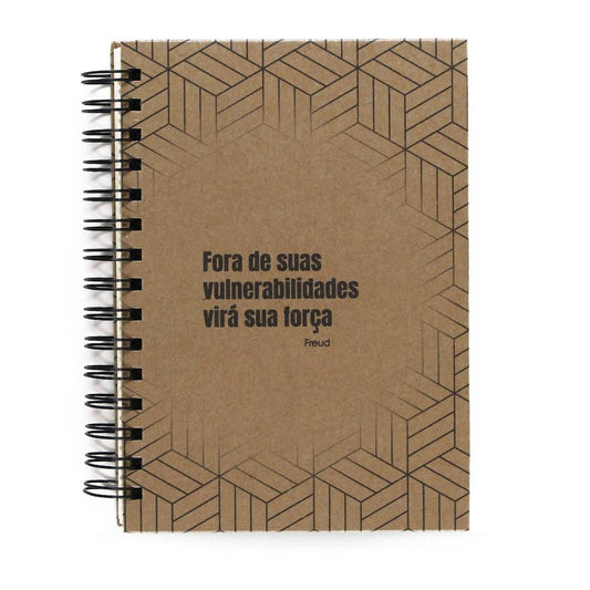 Planner Diário Premium Permanente Freud Capa Dura 212 Folhas A5