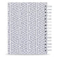 Planner de Viagens "Caderno dos 7 Destinos", Capa Dura e Toque Aveludado, 122 Fls.