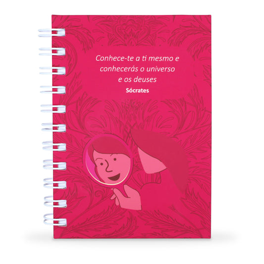 Caderno do Amor Próprio Feminino - Capa Dura e Toque Aveludado