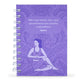 Caderno da Gratidão Feminino - Capa Dura e Toque Aveludado