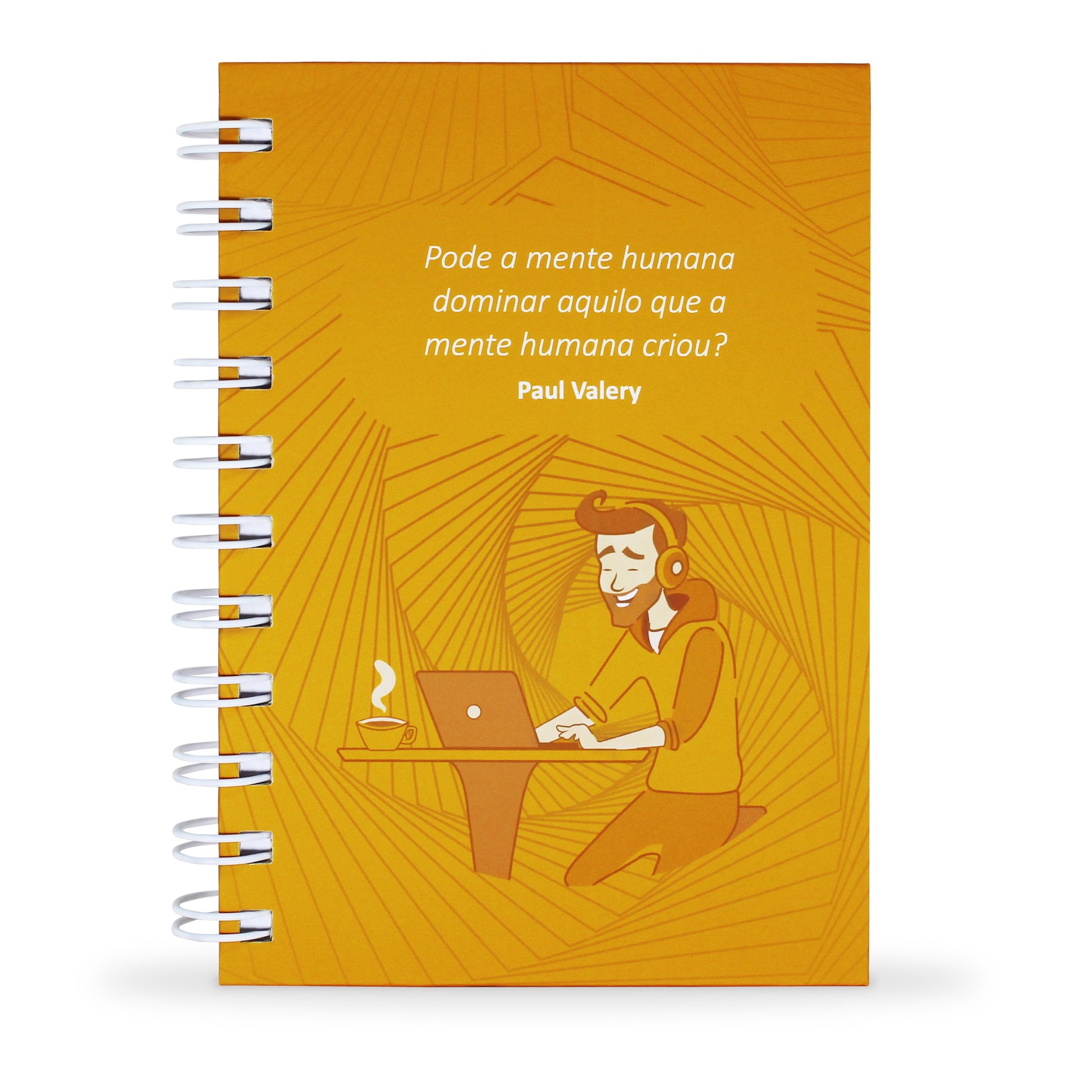 Caderno Desafio: Detox Virtual Masculino - Capa Dura e Toque Aveludado