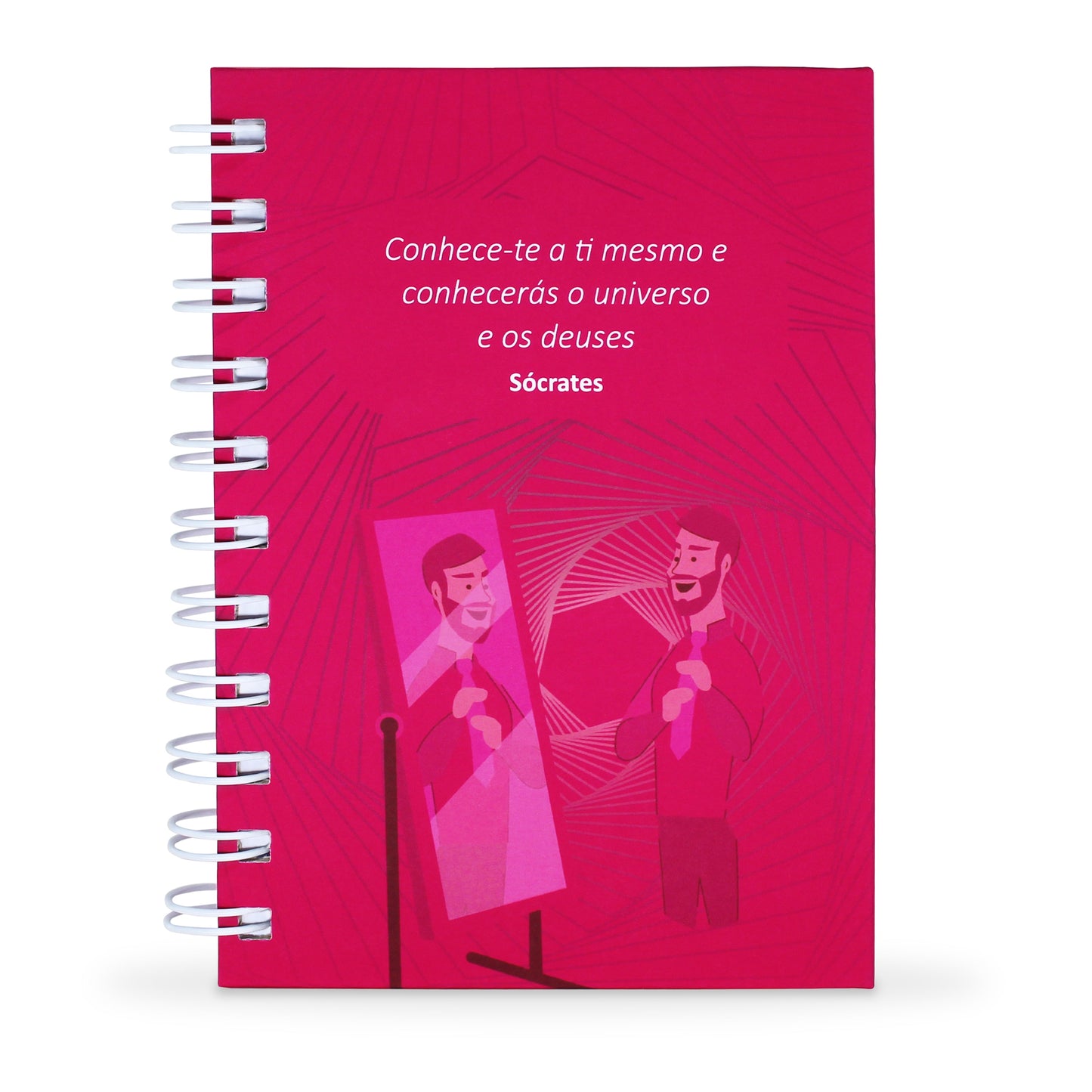 Caderno do Amor Próprio Masculino - Capa Dura e Toque Aveludado